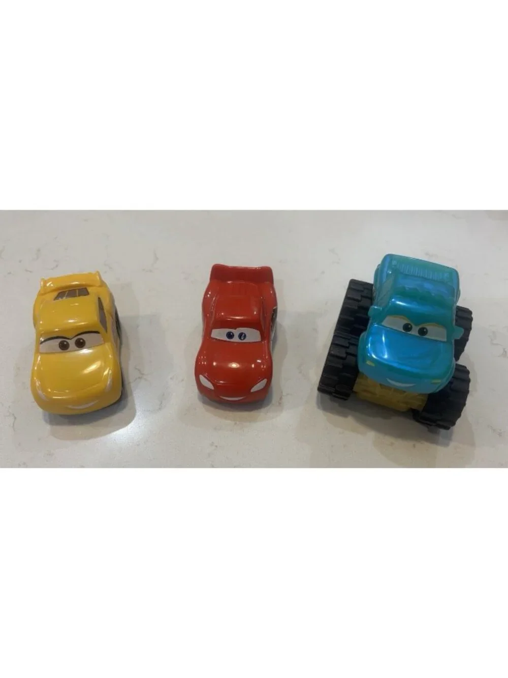 Lot Of 3 Toy Car/Trucks McDonald’s Cars On The Road Ivy Truck Cruz Lightning